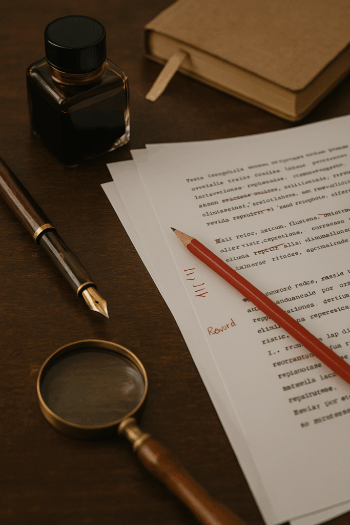 copidesque e revisão de texto