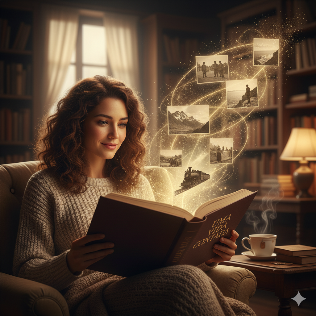 A biografia é mais do que um livro — é um gesto de afeto, escuta e reconhecimento.